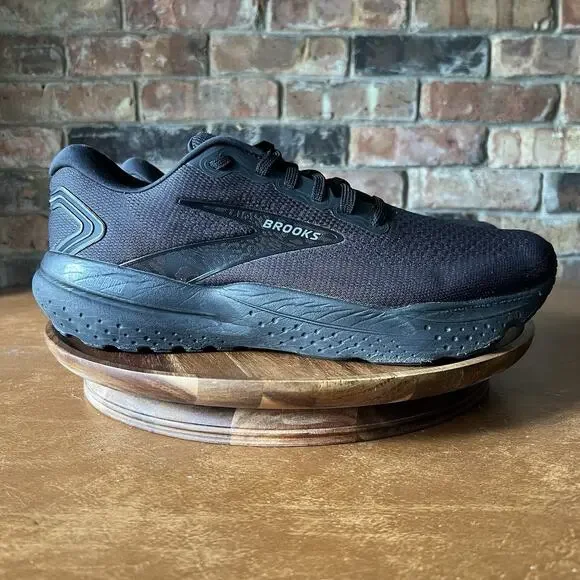Brooks Glycerin 21 Triple Black Cushion Road Running Shoes Sneakers Men's 14